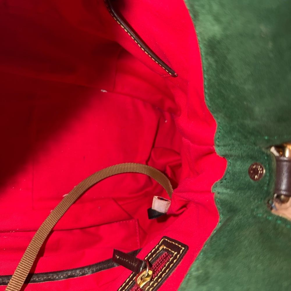 Dooney & Bourke Blue Toledo Florentine Satchel - Picture 15 of 16